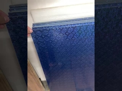 blauwe Flora spiegel