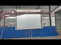 Glas in containers laden