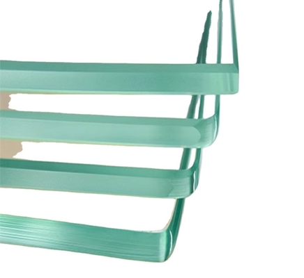 6mm 8mm Ultra Clear Argon Low E Float Glass Gelamineerd Gehard Voor Balkon Badkamer