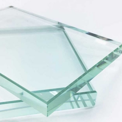 Flat Curve Super Clear Float Glass Crystal Sheet Low Iron Prince Gebouw
