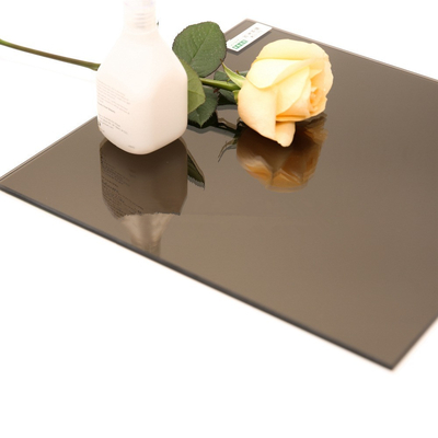 Verhard donkergroen helder drijvend glas badkamer getinte spiegelplaat 5 mm 12 mm