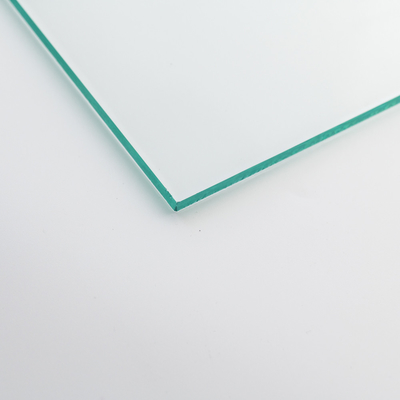 10 mm architectonisch ultra-helder vlak transparant plaatglas laag ijzer gehard glas
