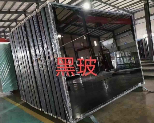 Professionele fabriek op maat gemaakt beschermer getint zwart grijs ruwRaw 4ft x 8ft plain glasplaten voor auto sunroof baksteen