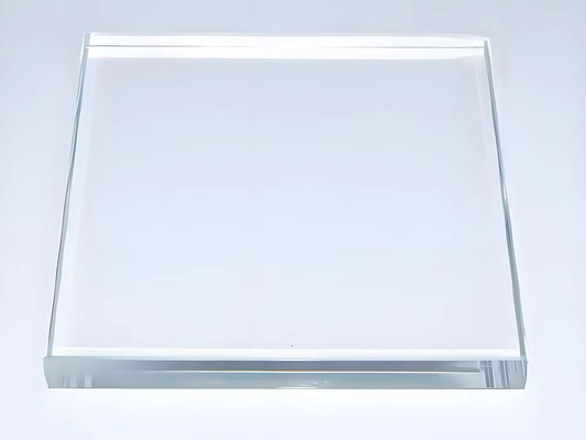 Laag ijzer warmte absorberend ultra helder floatglas Plat 12 mm