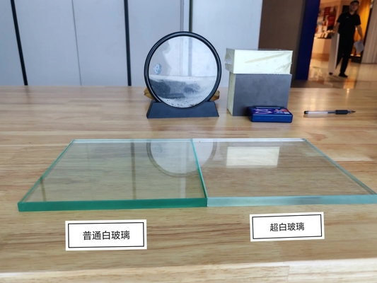 Echte kleur 2mm-19mm Vlak transparante gebouwen helder glas voor snijden en versieren