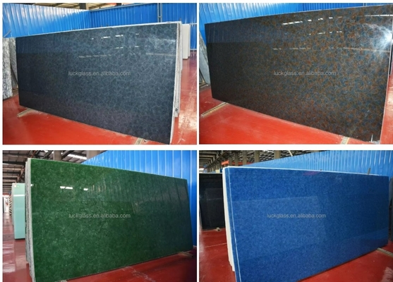 Europa EN572 Authenticatiepatroon Jadeglas Hoge reflectie Verschillende patronen van 8,0%